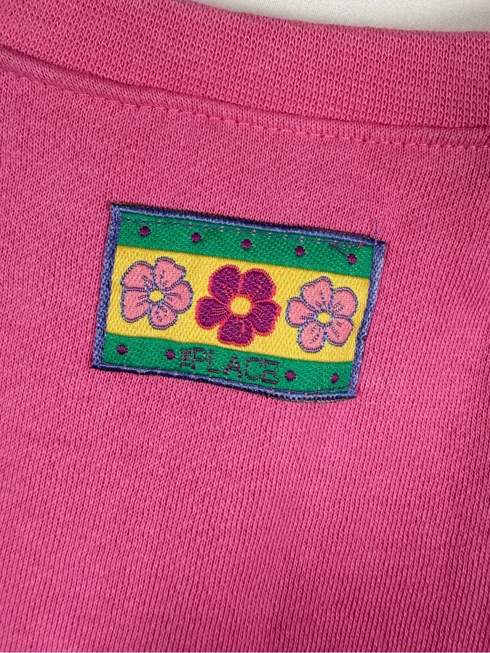 VINTAGE THE CHILDRENS PLACE Girls Cardigan Sweater Jacket 0-6M Y2K‎ Cottagecore